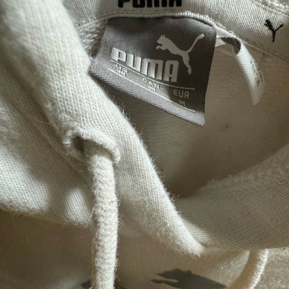 White puma hoodie